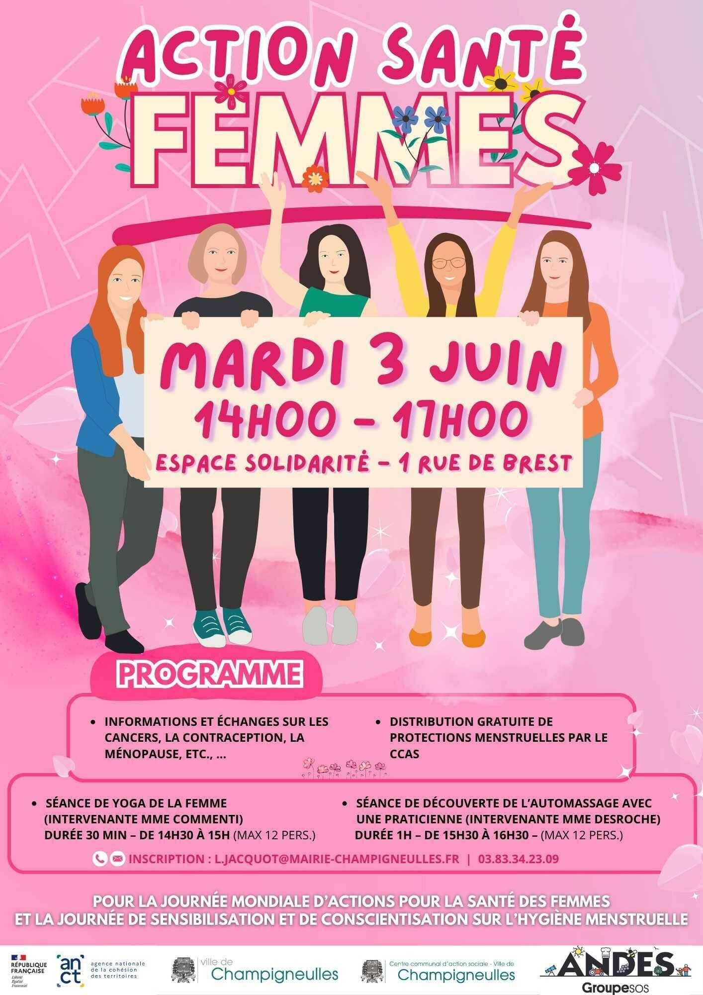 Action santé des femmes - 3 juin 2025