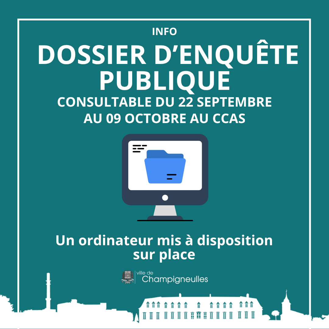 Avis d'enquête publique