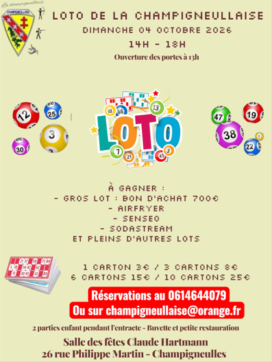 loto champigneullaise