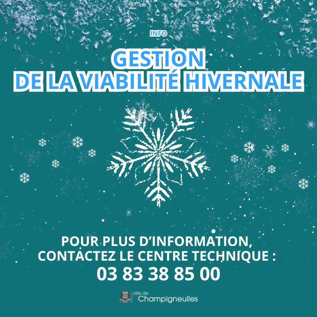 Rappel de la gestion de la viabilit&eacute; hivernale
