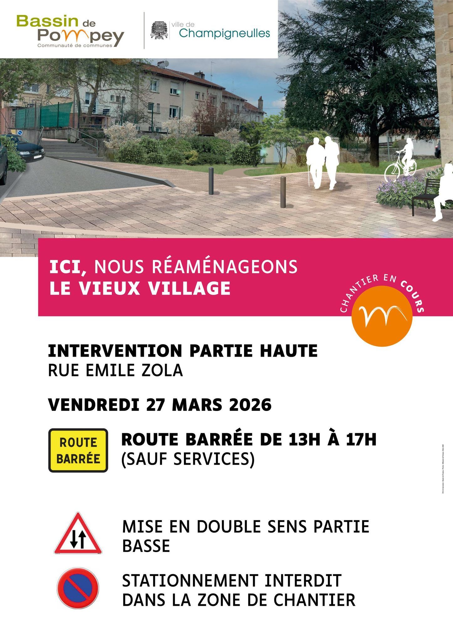 INFO - Travaux de requalification du Vieux Village