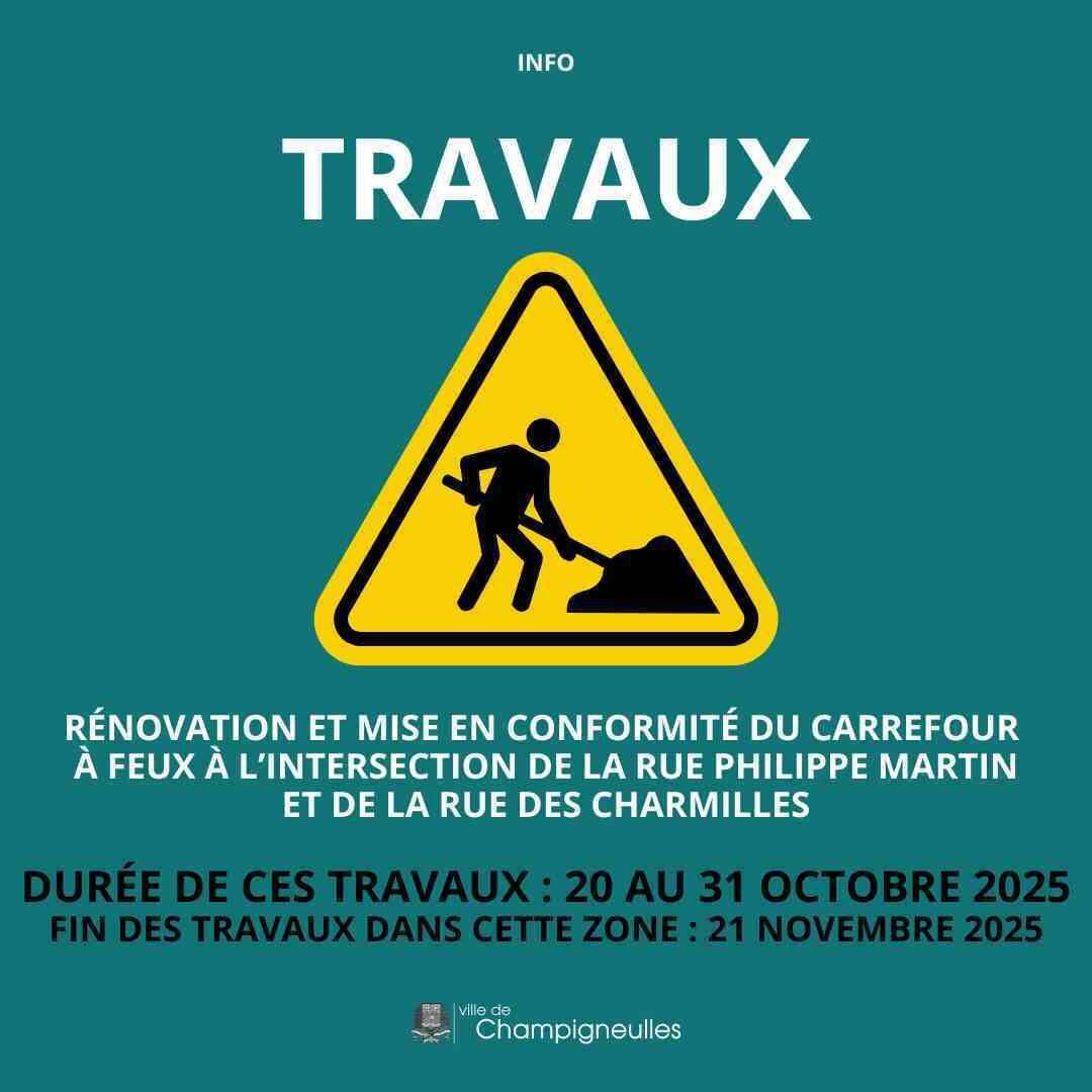 Travaux : centre ville de Champigneulles