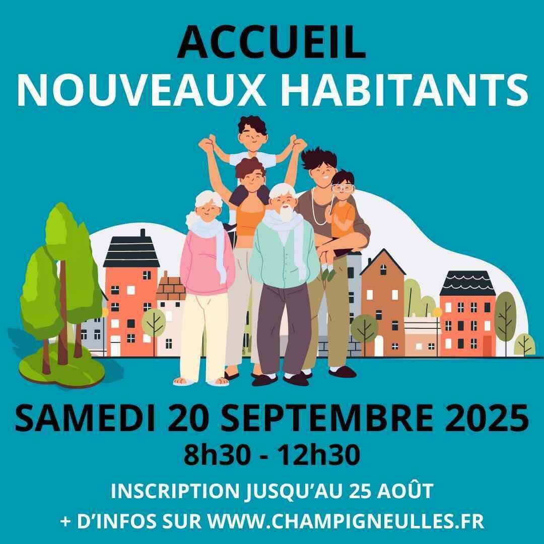 Accueil des nouveaux habitants le 20 septembre 2025